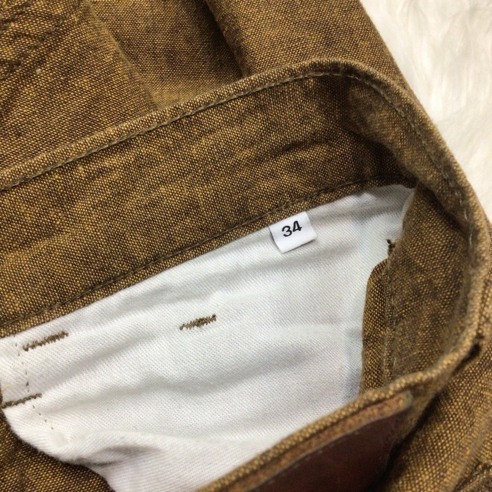 Gustin Jeans Mens Straight 5 Pocket Knit 34 - Picture 8 of 11